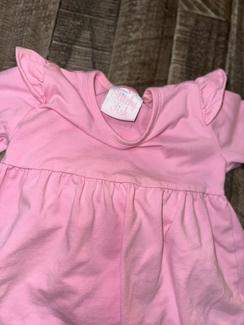Pink Ruffle Tunic & Heart-Print Leggings Set for Kids